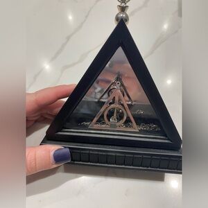 New Harry Potter Deathly Hollows necklace prop replica